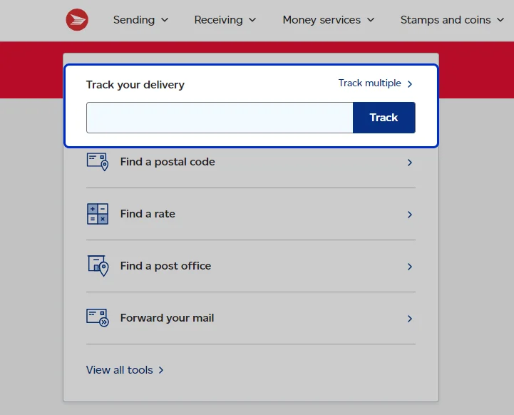 Canada Post Tracking. Learn how to find your tracking number on Canada Post. Enter your tracking number on the Canada Post official website, or track using delivery notice cards or reference numbers.