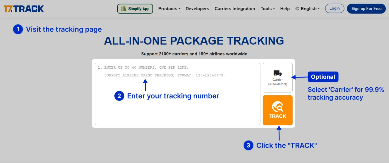 Pakistan Post Tracking. Learn how to track package on 17TRACK. Enter your tracking number on the 17TRACK official website.